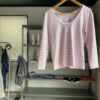 【Ladies】Le minor | ルミノア　Mademoiselle U-Neck - WHITE/ROSE PINK [20GF1640WRP] - 画像 (9)