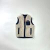 【Kid's】patagonia | パタゴニア　Baby Retro-X Vest - NATURAL W/NEW NAVY [61035] - 画像 (3)