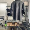 【Men's】BURLAP OUTFITTER | バーラップアウトフィッター　Half Sleeve B.B Stripe Polo - BLACK/GREY - 画像 (11)