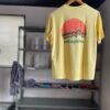 【Ladies】patagonia | パタゴニア　Kid's Cap Silkweigt T-Shirt - RIDGE RISE MOONLIGHT : MILLED YELLOW [62380] - 画像 (12)