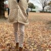 halo commodity | ハロコモディティー　Flutter Stole - BEIGE/CAMEL [h223-980] - 画像 (4)