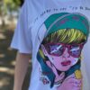 【Unisex】STAMP Run&Co | スタンプ ランアンドカンパニー　STAMP Wide Tee "Hard To Say I'll Be Back" - WHITE - 画像 (3)