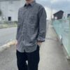 【Men's】BIG MIKE | ビッグマイク　Chambray Classic L/S Work Shirt - BLACK - 画像 (2)