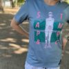 【Ladies】STAMP Run&Co | スタンプ ランアンドカンパニー　STAMP Graphic Run Tee "FINISHER" - SAGE GREEN - 画像 (2)