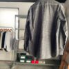 【Men's】BIG MIKE | ビッグマイク　Chambray Classic L/S Work Shirt - BLACK - 画像 (18)
