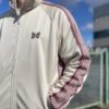 【Unisex】NEEDLES | ニードルズ　Track Jacket [POLY SMOOTH] - IVORY - 画像 (4)