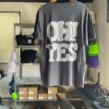 【Unisex】free rage | フリーレイジ　Rycycle Cotton Tee “OH!NO!OH!YES” - SUMIKURO - 画像 (4)