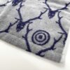 【Unisex】South2 West8 | サウスツーウエストエイト　Bath Towel - TARGET & SKULL [GREY×PURPLE] - 画像 (3)
