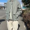 【Men's】BIG MIKE | ビッグマイク　60/40 Cross Mesh Coach Jacket  - SAGE GREEN - 画像 (3)