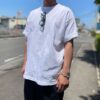 【Unisex】armi | アーミィ　『HARD MAN』Crewneck Big Tee - WHITE - 画像 (2)