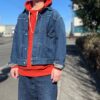 【Men's】*A VONTADE | アボンタージ　No.2 Denim Blouse - DARK BLUE - 画像 (3)