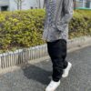 【Men's】*A VONTADE | アボンタージ　Gardener Apron Shirt L/S - BLACK GINGHAM [VTD-0366-SH] - 画像 (5)