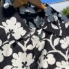 【Unisex】SUNNY SPORTS | サニースポーツ　Printed Box Shirt - WHITE × BLACK - 画像 (9)