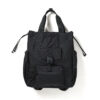 【Unisex】BAICYCLON by bagjack | バイシクロン バイ バッグジャック　Drawstring Backpack - BLACK [BCL-76] - 画像 (2)