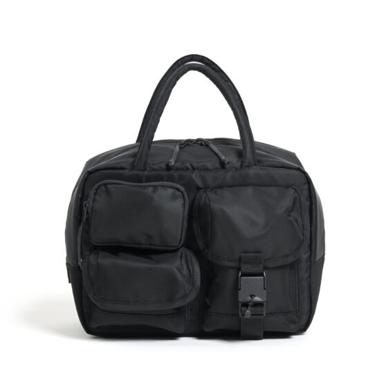 【Unisex】BAICYCLON by bagjack | バイシクロン バイ バッグジャック　Multi Pockets Boston Bag - BLACK [BCL-82]
