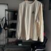 【Men's】patagonia | パタゴニア　Men's L/S Chouinard Crest Responsibili-Tee - BIRCH WHITE - 画像 (3)