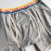 【Men's】Anapau | アナパウ　無地定番ボクサーパンツ - GRAY - 画像 (3)