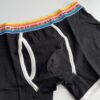 【Men's】Anapau | アナパウ　無地定番ボクサーパンツ - BLACK - 画像 (4)