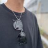 【Unisex】armi | アーミィ　『残布』Zan;p T Oversize - BLACK - 画像 (9)
