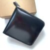【Unisex】ARTS & CRAFTS | アーツアンドクラフツ　《Cordovan Acc》Round Zip Billfold Wallet - BLACK - 画像 (10)