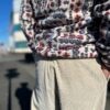 RICCARDO METHA | リカルドメッサ　1Tuck Wide Pants 8Walle Couduroy - BEIGE - 画像 (4)