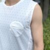 MOUNTAIN MARTIAL ARTS | マウンテンマーシャルアーツ　MMA POLARTEC PD Dot Sleeve-less - BRILLIANT WHITE [MMA19-60] - 画像 (3)