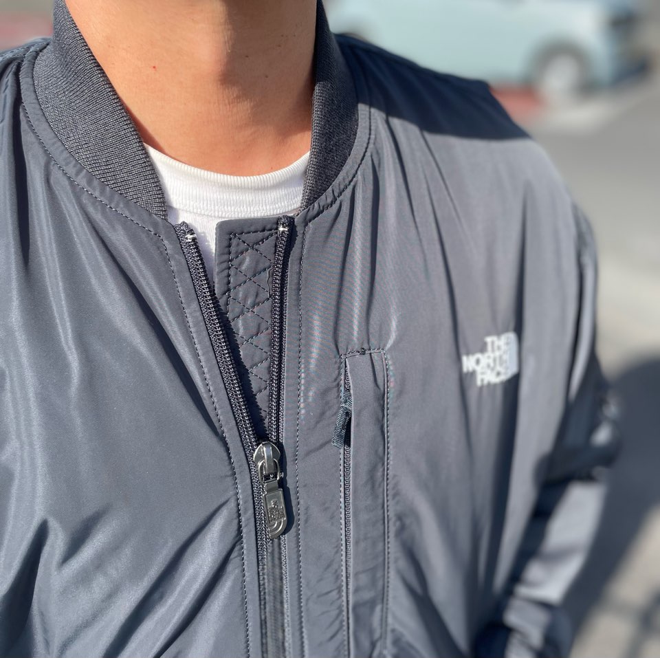【Men's】THE NORTH FACE | ザ・ノースフェイス Insulation Bomber Jacket - AG アスファルトグレー - 画像 (3)