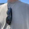 【Men's】THE HOMMARGE EFFORT | ザ・オマージュ　Mockneck Dropshoulder Tee - BEIGE - 画像 (4)