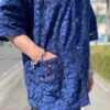 【Unisex】NEEDLES | ニードルズ　Cabana Shirt [C/Pe/R Lace Cloth / FLOWER] - NAVY [MR252] - 画像 (4)