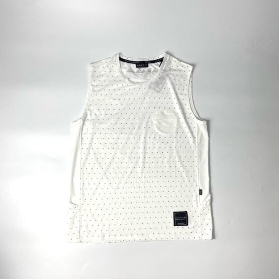 MOUNTAIN MARTIAL ARTS | マウンテンマーシャルアーツ　MMA POLARTEC PD Dot Sleeve-less - BRILLIANT WHITE [MMA19-60]