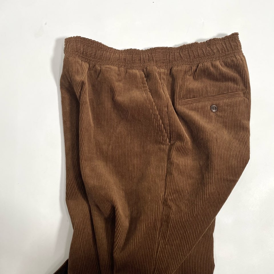【Men's】BIG MIKE | ビッグマイク Corduroy Easy Pants - BROWN - 画像 (10)