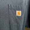 【USED】carhartt　Pocket T-Shirt - NAVY - 画像 (3)