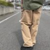 【Unisex】MADE by sunny side up. | メイド バイ サニーサイドアップ　Re Tarpered Duck Pants - BEIGE / SIZE 2 [SR-193-005] - 画像 (7)