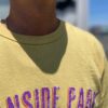 【Unisex】free rage | フリーレイジ　Rycycle Cotton Tee “OCEANSIDE PARK” - YELLOW - 画像 (5)
