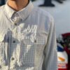 【Men's】patagonia | パタゴニア　Men's L/S Self Guided Sun Shirt - NORTH FORK : CRISP GREY [41825] - 画像 (2)
