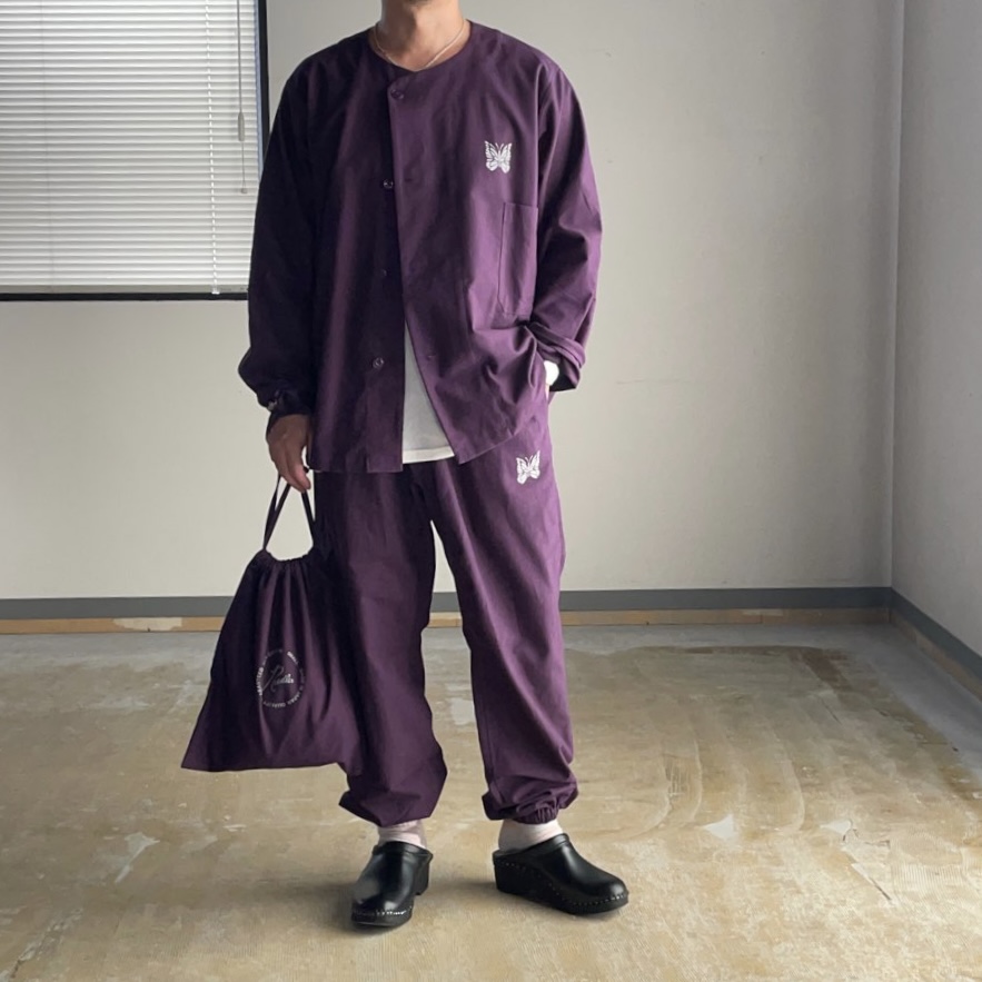 送料無料 L NEEDLES PAJAMA SET COTTON FLANNEL