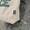 【Unisex】patagonia | パタゴニア　Recycled Market Tote - PEACE SEEDS : CLASSIC TAN [59250] - 画像 (4)