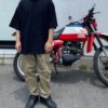 【Unisex】armi | アーミィ　『残布』Zan;p T Oversize - BLACK - 画像 (9)