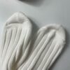 【Unisex】decka Quality Socks | デカ クオリティーソックス　Cased Heavyweight Plain Socks - WHITE - 画像 (5)