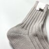 【Unisex】decka Quality Socks | デカ クオリティーソックス　Cased Heavyweight Plain Socks - SILVER - 画像 (4)