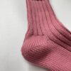 【Unisex】decka Quality Socks | デカ クオリティーソックス　Cased Heavyweight Plain Socks - FLAMINGO - 画像 (4)