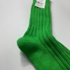 【Unisex】decka Quality Socks | デカ クオリティーソックス　Cased Heavyweight Plain Socks - NEON GREEN - 画像 (4)