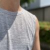 【Men's】patagonia | パタゴニア　Men's Sleeveless Capilene Cool Daily Shirt - FEATHER GREY [45255] - 画像 (5)