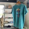 【Men's】patagonia | パタゴニア　Men's Fitz Roy Wild Responsibili-Tee - BRLAY BLUE [37702] - 画像 (2)