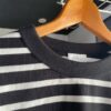 【Men's】melple | メイプル　The American Ringer Border L/S - BLACK / WHITE - 画像 (9)