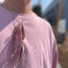 【Unisex】ザ・ベスト | The Best　Organic Cotton Long Sleeve Tee - ROSE PINK - 画像 (3)
