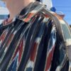 【Men's】AiE | エーアイイー　Painter Shirt [Rayon Lawn / Stripe Printed] - BLACK - 画像 (4)