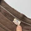 【USED】Unknown　CREW NECK BORO SEWAT SHIRT - BROWN - 画像 (11)