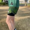 【Ladies】STAMP Run&Co | スタンプ ランアンドカンパニー　STAMP Run Skirt - KHAKI × Landscape Shapes - 画像 (3)