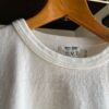 【Unisex】free rage | フリーレイジ　Rycycle Cotton Tee Solid - WHITE - 画像 (8)